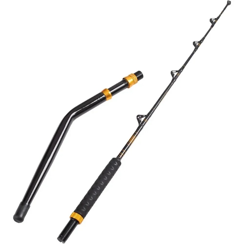 Fishing Rod Boat - 2-delige zoutwaterhengel voor offshore trolling, grote-spel