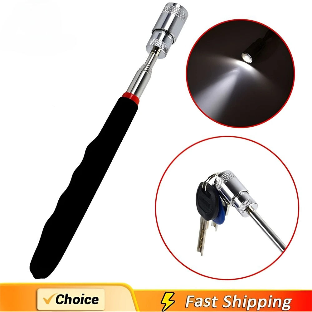 Fishing Rod Travel - Telescopische magnetische pen Uitschuifbare pick-up staafstok