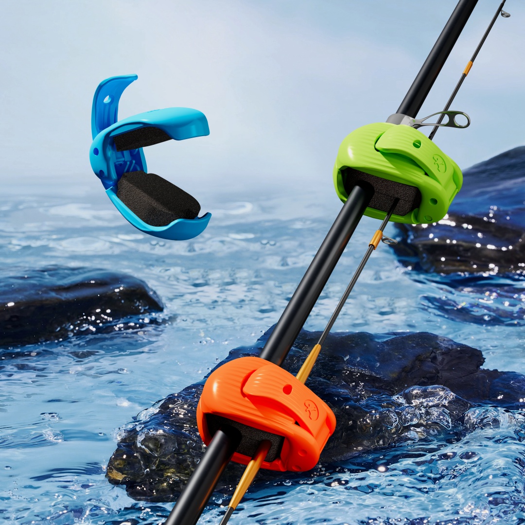 Fishing Rod Travel - 2 STUKS Quick-Attach Hengelclip Vaste clip