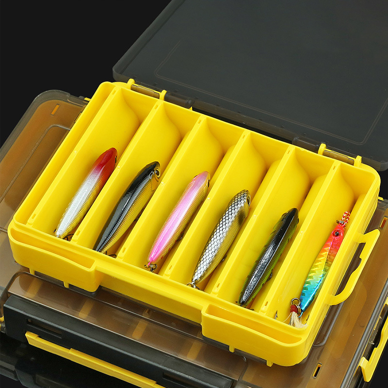 Fishing Rod Case - ❤️ Dubbelzijdige vislokdozen, 12 compartimenten visgerei-organizer