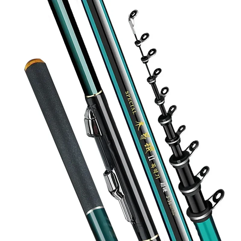 2.7 m-7.2 m Hengels Hoge 60 T  - Fishing Rod Surf recensie en prijs