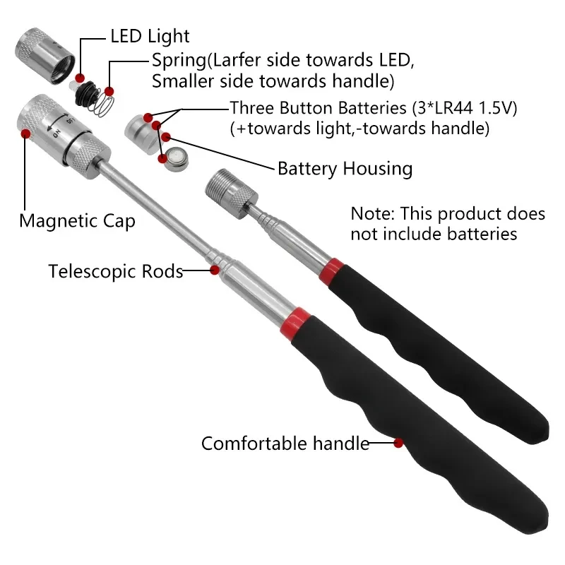 Telescopische magnetische pen  - Fishing Rod Travel recensie en prijs