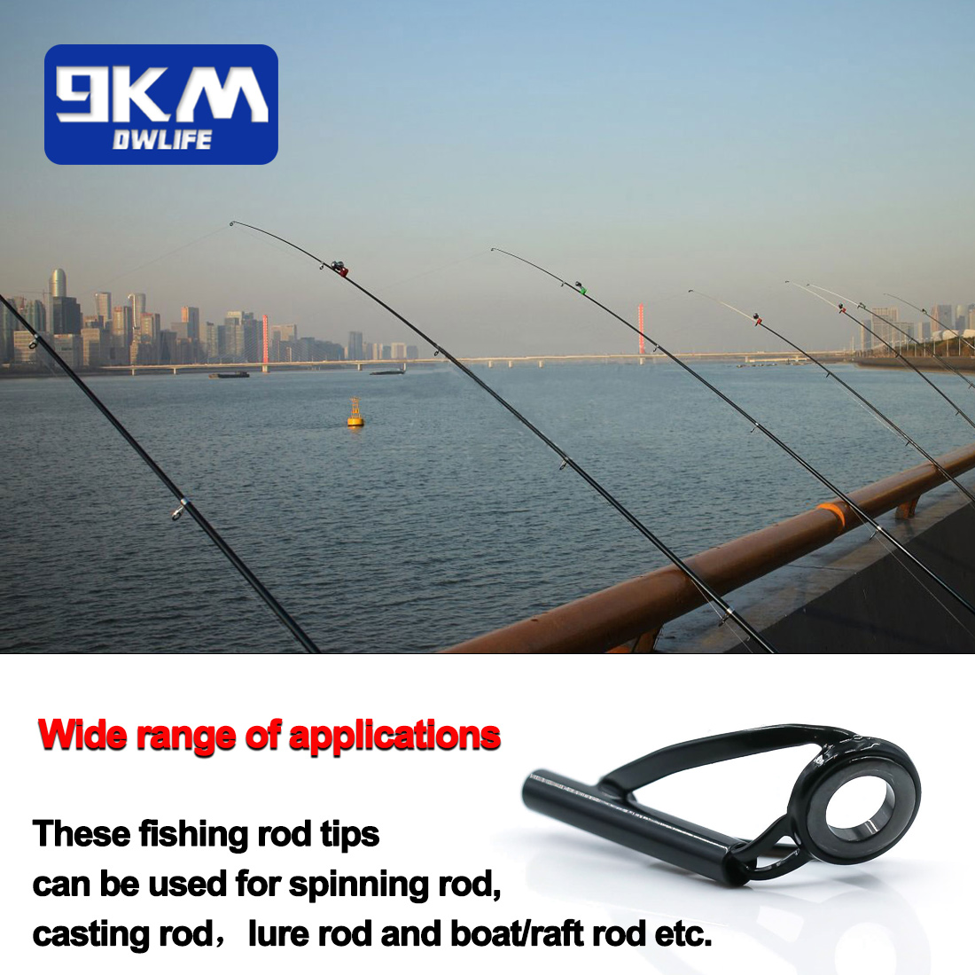 Reparatieset voor hengeltopgel - Fishing Rod Tip Replacement recensie en prijs