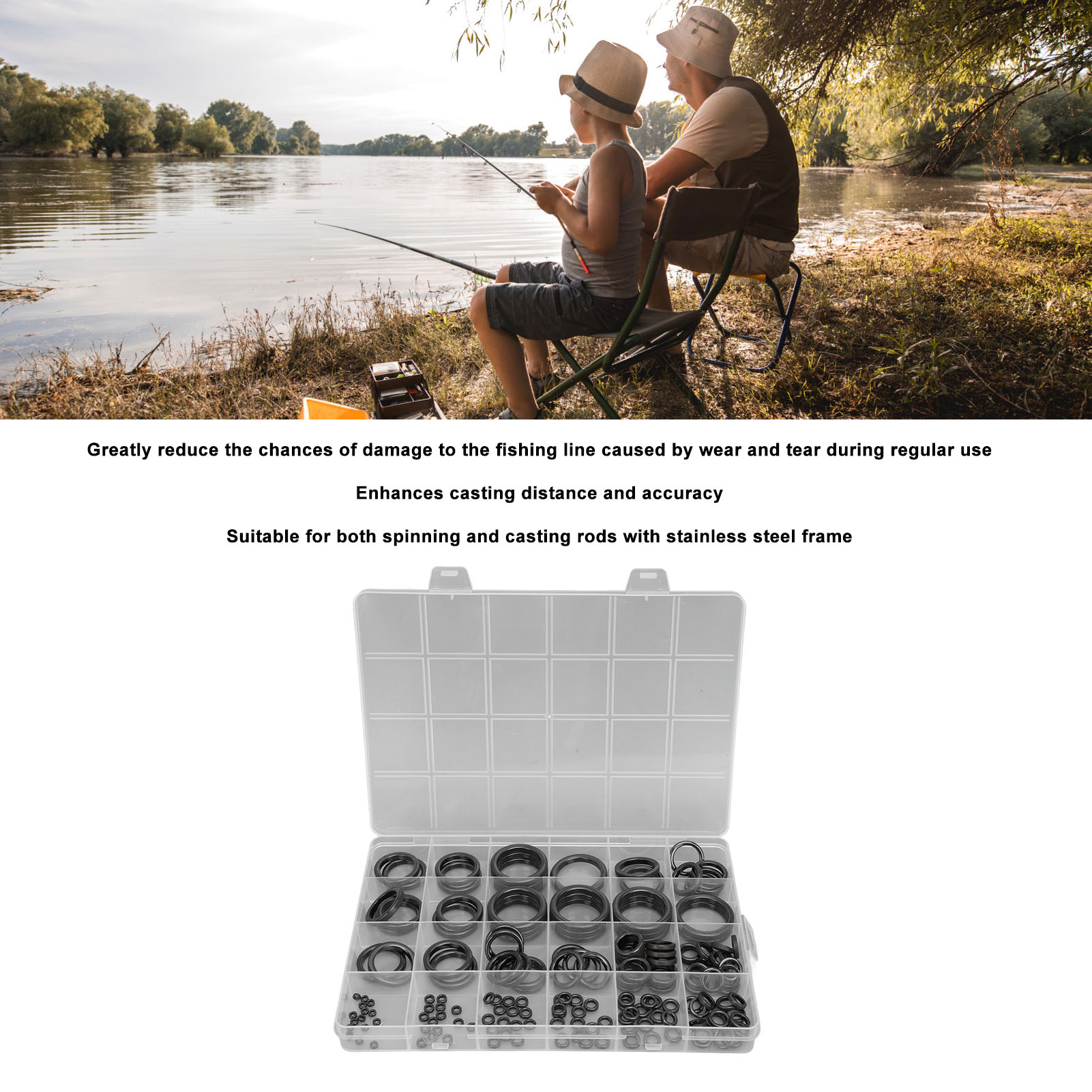 Reparatieset voor hengelgeleid - Fishing Rod Casting recensie en prijs