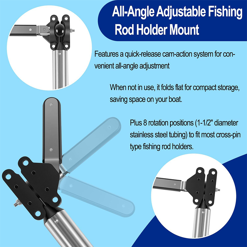 In alle hoeken verstelbare hen - Fishing Rod Boat recensie en prijs