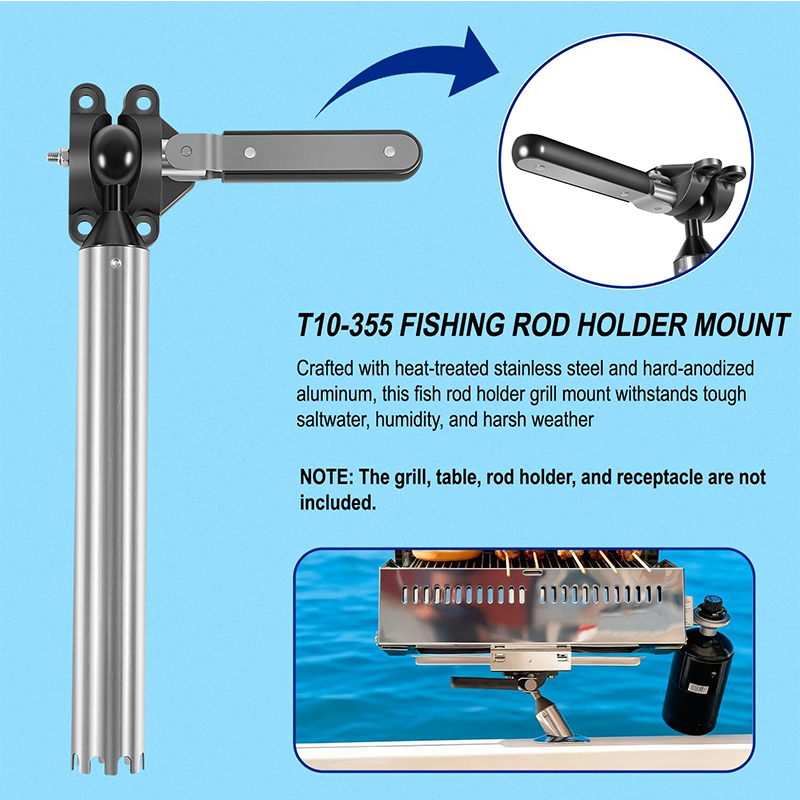 In alle hoeken verstelbare hen - Fishing Rod Boat recensie en prijs