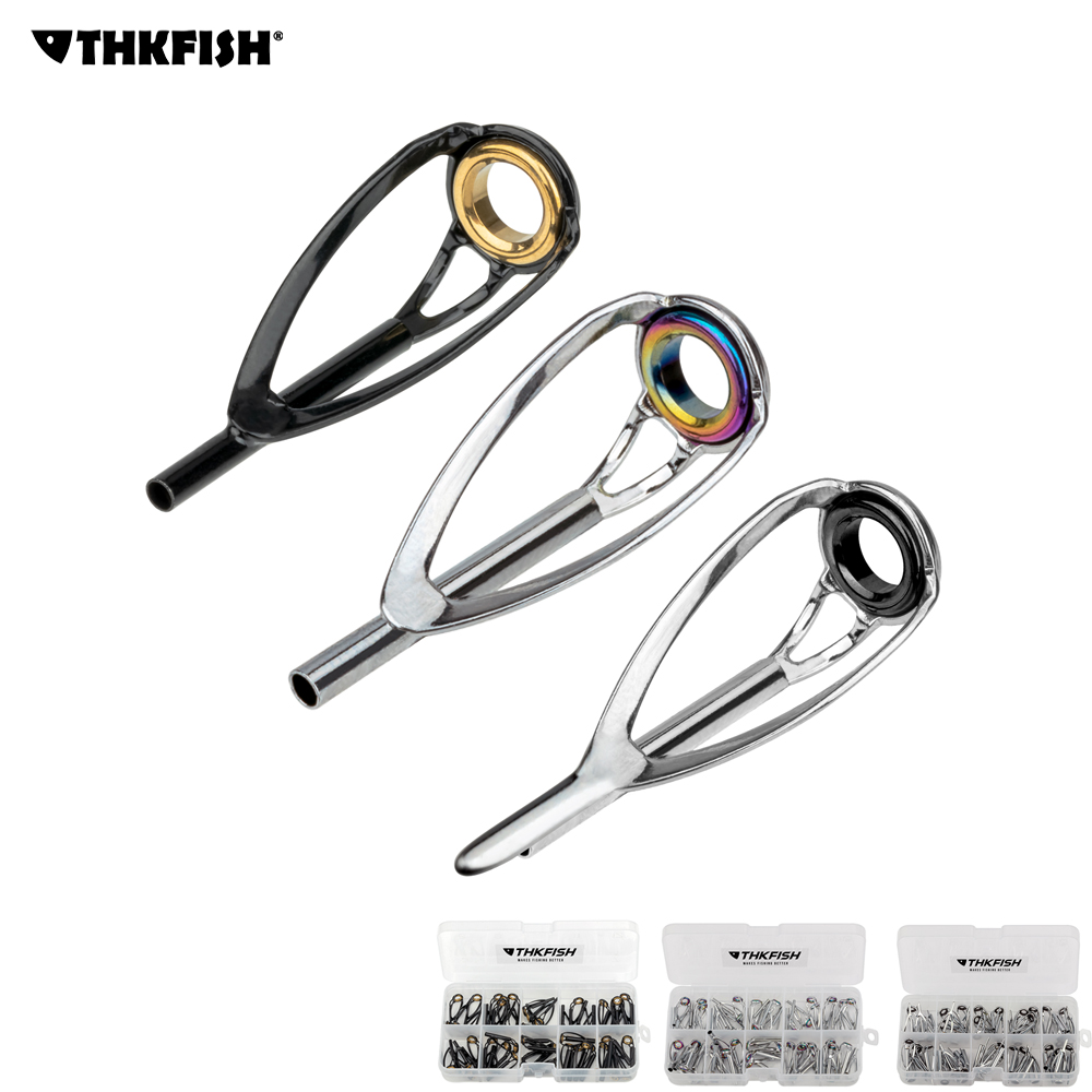 THKFISH 50 stks Hengel Tops Ti - Fishing Rod Tip Replacement recensie en prijs