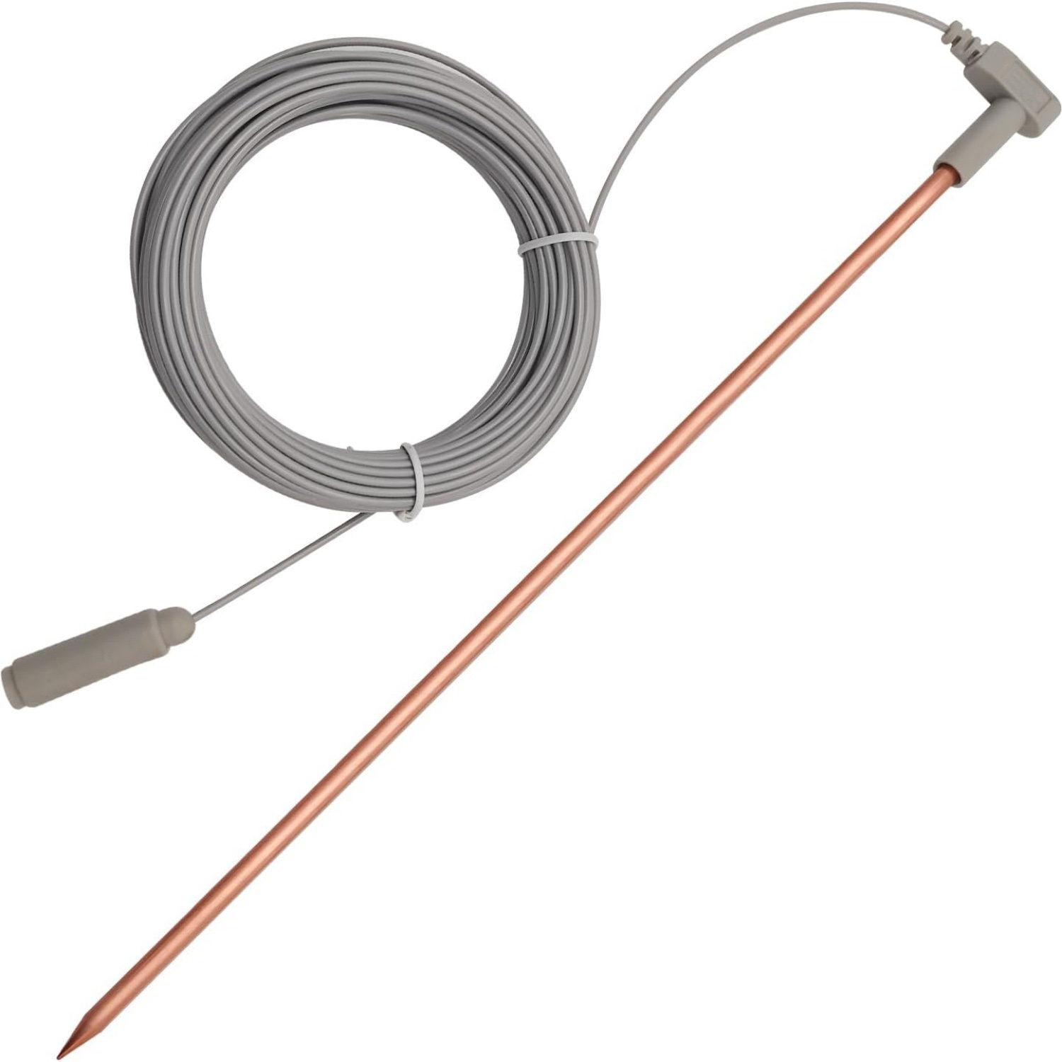 Koperen aardingsstaaf met 40 f - Fishing Rod Travel recensie en prijs