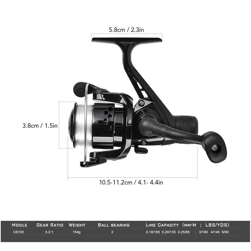 BRAVMAK 2.1/2.3 mTelescopische - Fishing Rod Combo recensie en prijs